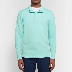 NWT Under Armour - Storm SweaterFleece ColdGear Golf Top Turquoise